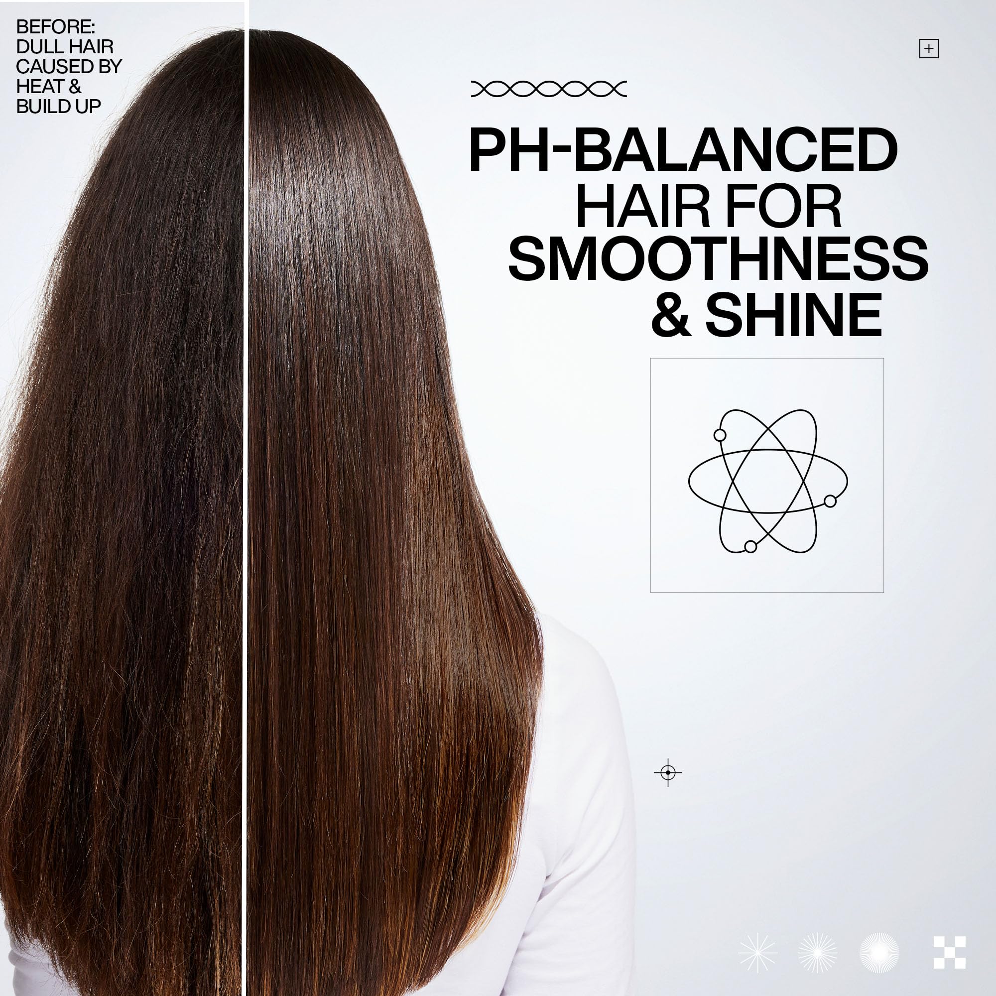 Redken Acidic Color Gloss Shampoo, Conditioner & Heat Protectant Set - Citric Acid & Apricot Oil for Vibrant Color-Treated Hair | Extends Shine, Prevents Fading & Heat Damage | Perfect for Salon-Quality Hair Care at Home