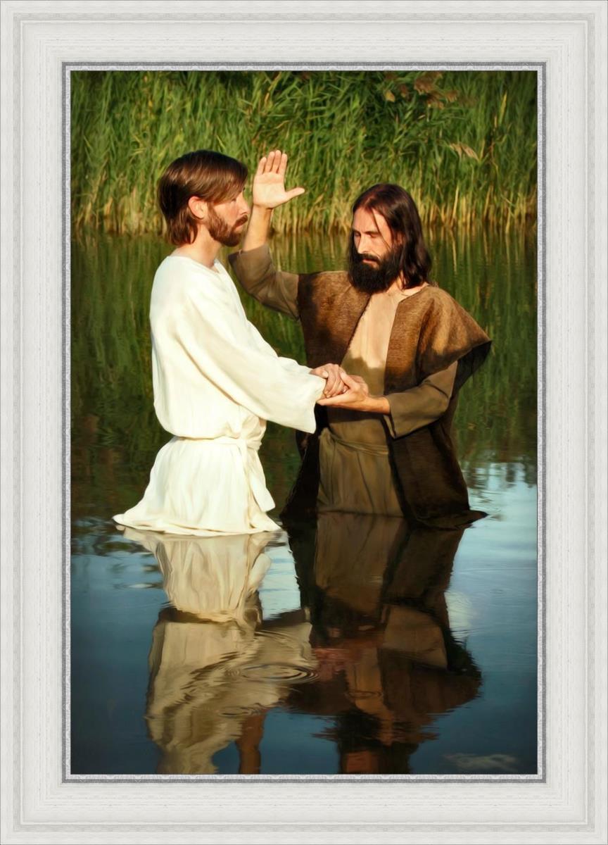 Behold The Lamb Of God - Religious Wall Art Decor for Home & Church - Perfect for Christian Faith Inspiration & Spiritual Decorations
