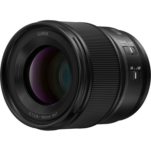 Panasonic Lumix S 100mm f/2.8 Macro Lens for L-Mount - Professional Full Frame Macro Photography Lens for Portraits, Jewelry & Product Shots - Perfect for Studio, Nature & Close-Up Photography
