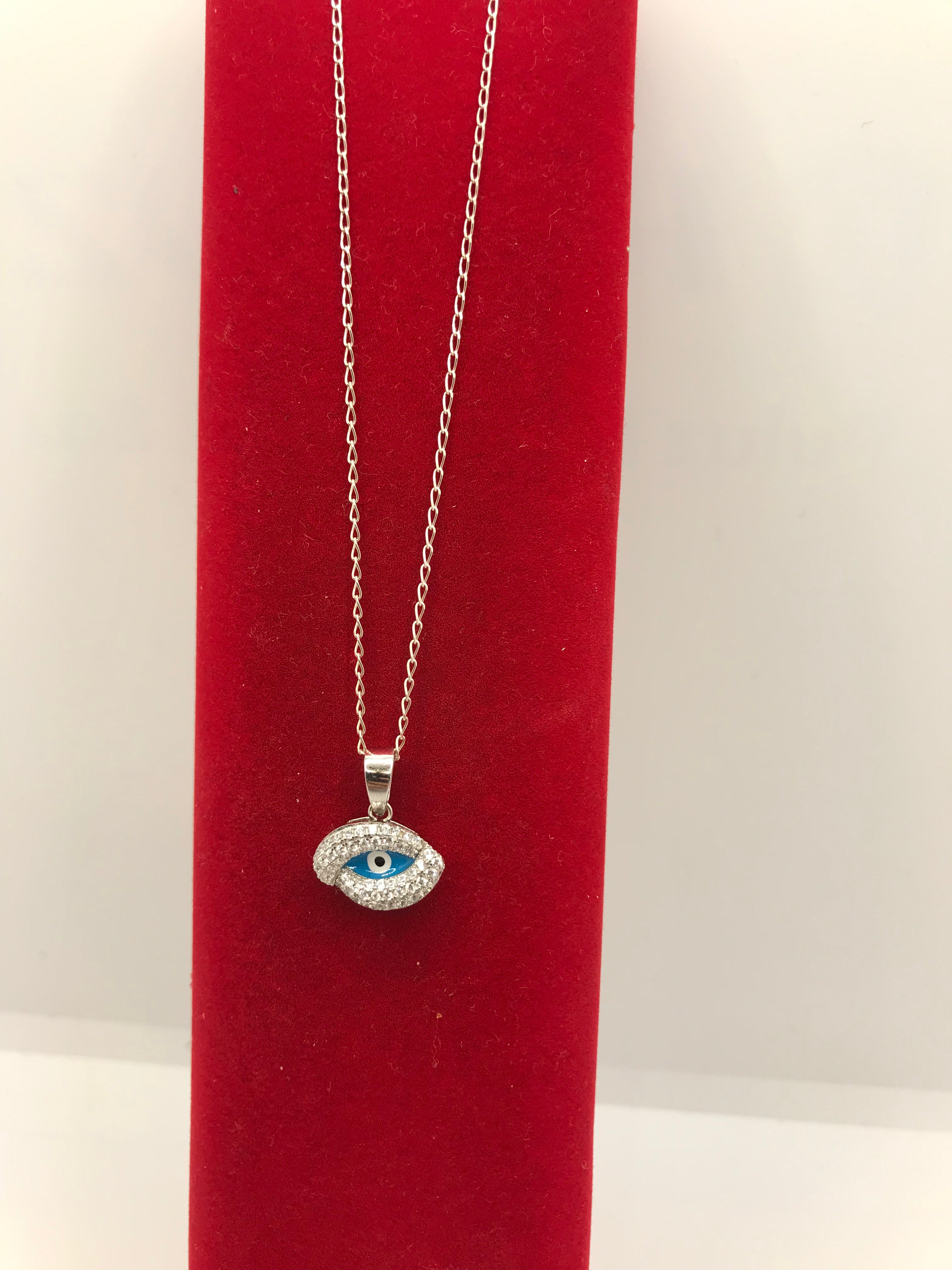 925 Sterling Silver Evil Eye Necklace for Women - Protection Jewelry for Good Luck & Positive Energy | Perfect Gift for Birthday, Anniversary & Everyday Wear