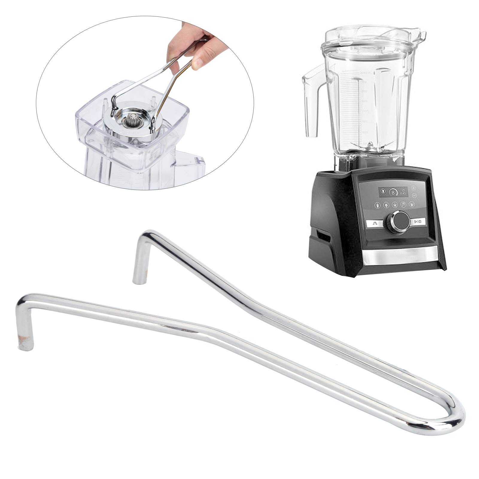 Stainless Steel Blender Wrench Repair Tool - Compatible with 64 oz Blender Containers | Durable Blender Accessories for Smoothies, Juicing & Food Prep