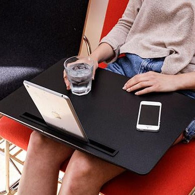 iBed Extra Large Lap Desk - Portable Laptop Tray for Bed, Couch & Floor - Lightweight & Ergonomic Workspace for Home, Office & Travel