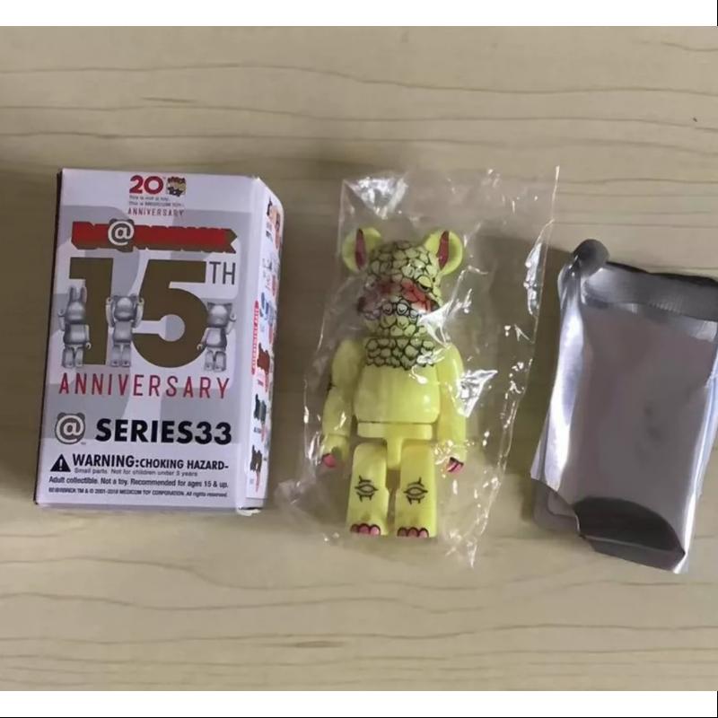 Bearbrick Series 33 ARTIST DAN BB 100% Collectible Vinyl Figure - Limited Edition Japanese Designer Toy for Display & Investment | Perfect for Home Decor, Office Collection & Anime Enthusiasts