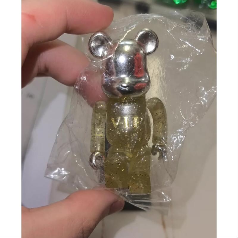 Be@rbrick Series 4 Super Secret VIP 100% Collectible Figure - Limited Edition Vinyl Art Toy for Display & Collection