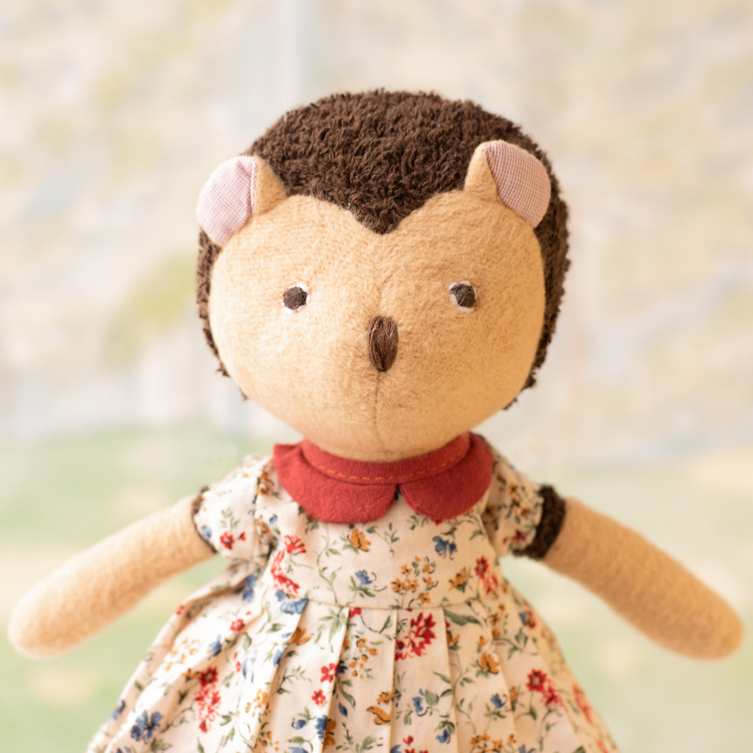 Vera Hedgehog Plush Toy - Soft & Cuddly Stuffed Animal for Kids & Collectors | Perfect for Gifts, Nursery Decor & Stress Relief