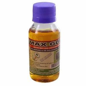 SP Electron 60ml Max Flux Soldering & Desoldering Liquid - High Performance Solder Paste Flux for Electronics Repair, PCB Work, and DIY Projects - Perfect for Soldering Wires, Circuit Boards, and Component Removal