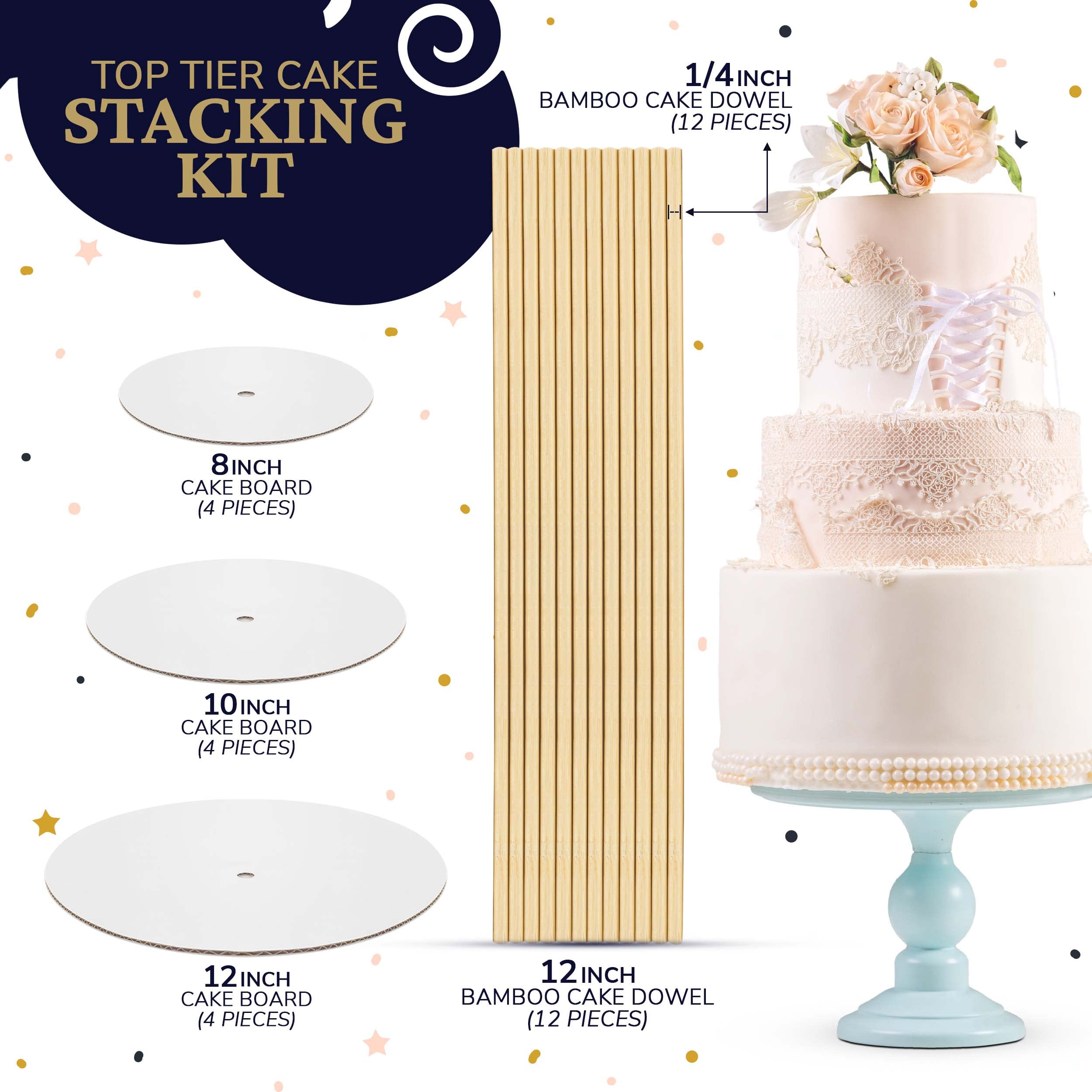 FromJennWithLove Cake Cardboard Rounds - 8