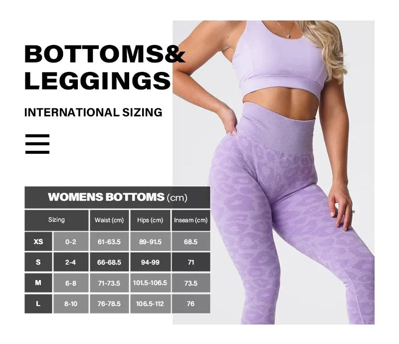 NVGTN Wildthing Leopard Print Seamless Leggings for Women - High Waisted Soft Workout Tights, Yoga Pants, Gym Wear & Fitness Outfits - Perfect for Running, Pilates & Lounge Wear