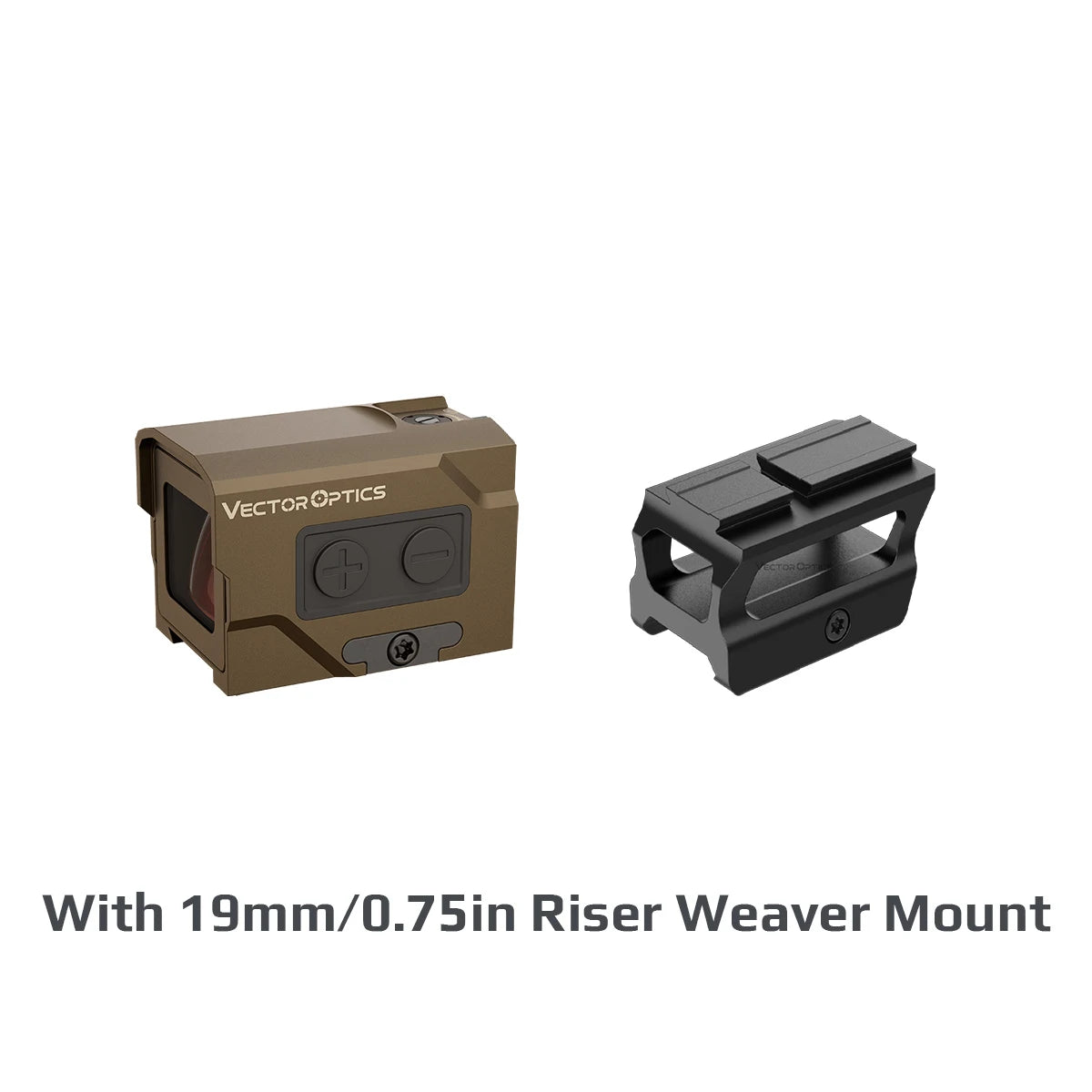 Vector Optics Frenzy Plus 1x18x20 Enclosed Reflex Sight Red Dot Scope with Motion Sensor, IP67 Waterproof, ACRO Mount Compatible with Glock & Taurus Pistols - Ideal for Tactical Shooting, Home Defense & Outdoor Hunting