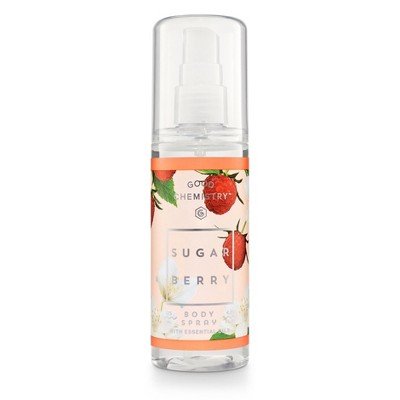 Good Chemistry Sugar Berry Body Mist for Women - 4.25 fl oz Floral Fruity Perfume Spray | Fresh Fragrance for Daily Wear, Date Nights & Special Occasions