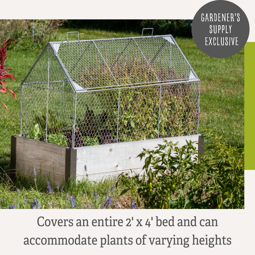 Gardener’s Supply Company Chicken Wire Crop Coop - 22