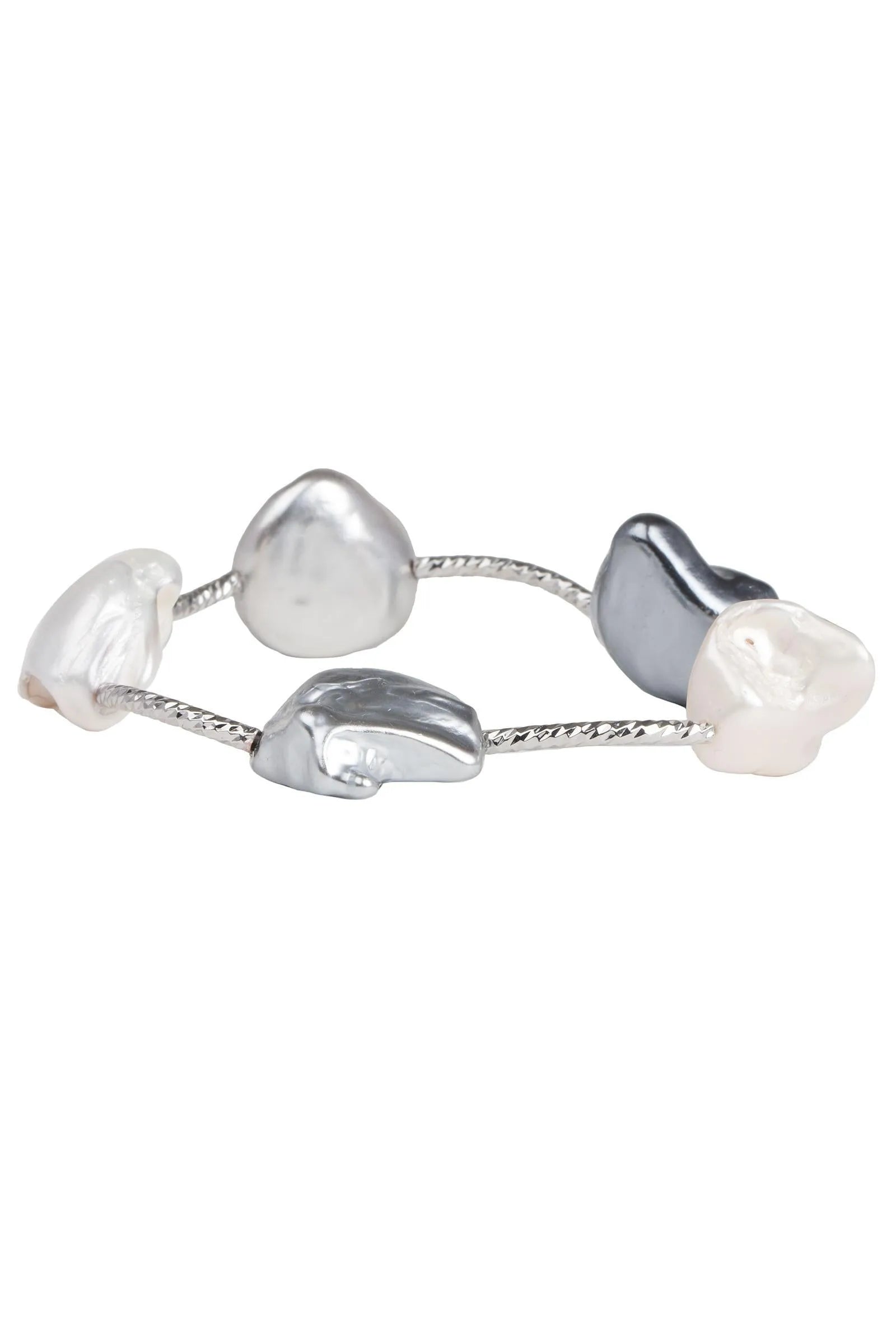 Elegant Baroque Pearl Bracelet - Colorful Statement Jewelry for Women | Perfect for Weddings, Parties & Special Occasions