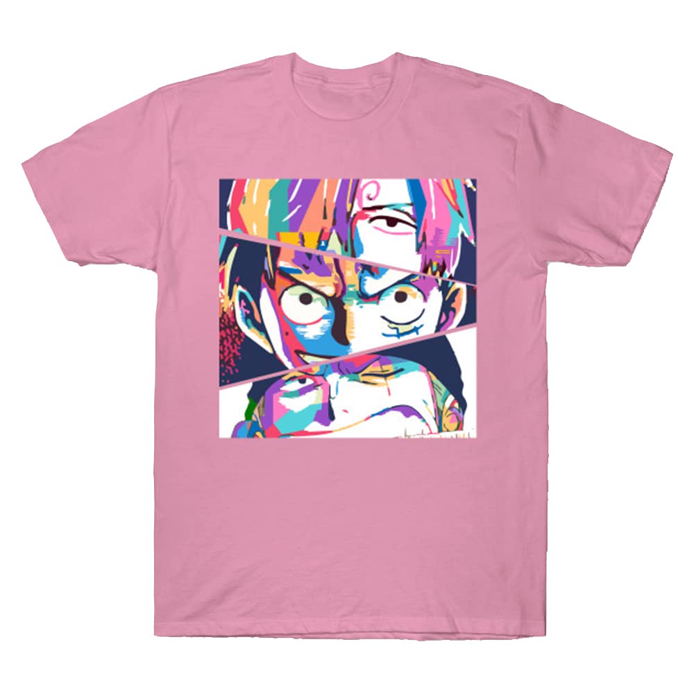 One Piece Anime T-Shirt - Sanji Luffy Zoro Graphic Tee for Men & Women | Casual Cosplay & Anime Convention Wear