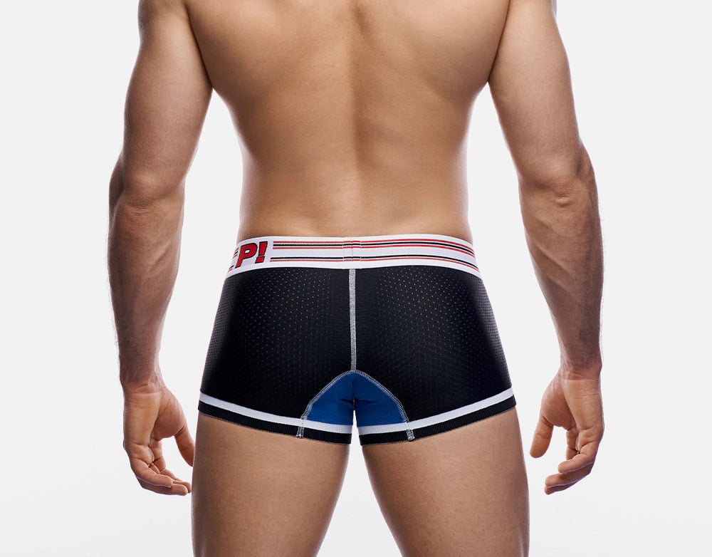 PUMP! Circuit Mesh Boxer Briefs for Men - Breathable & Comfortable Underwear for Workout, Sports & Everyday Wear