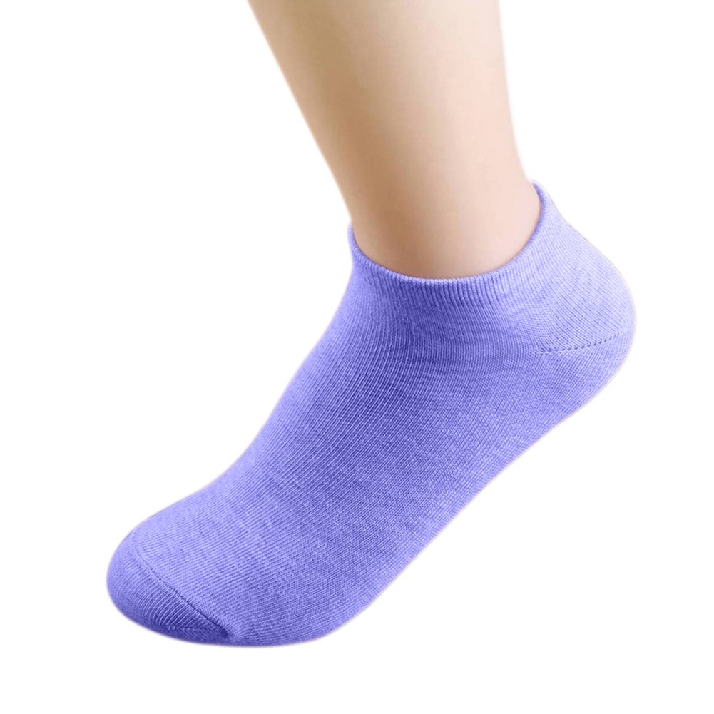 Bluelans Women's 6 Pack No-Show Ankle Socks - Soft Breathable Invisible Socks for Sneakers, Flats & Casual Shoes - Perfect for Workouts, Running & Everyday Wear