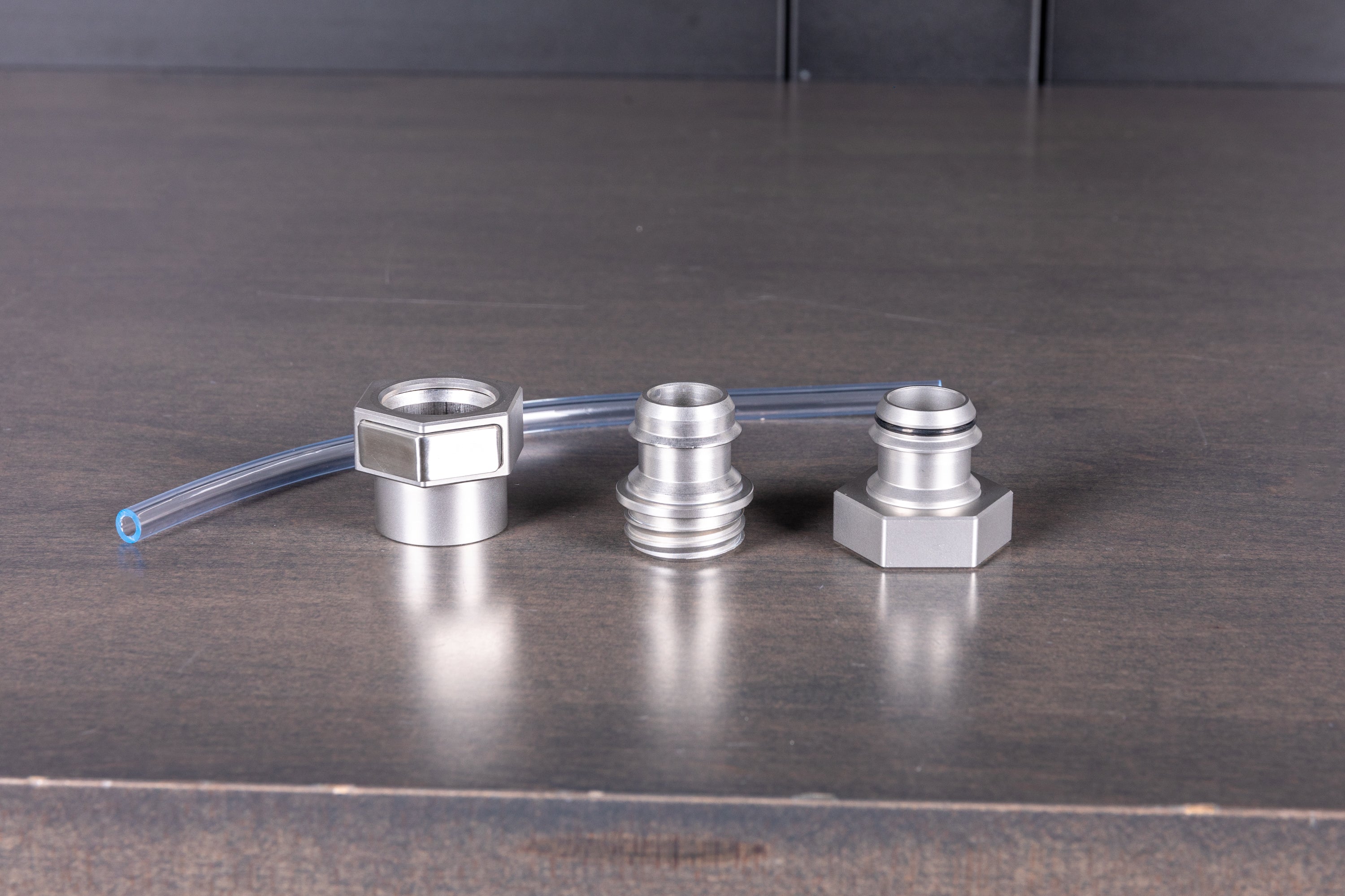 Stainless Steel PF22.2 Quick Disconnect Coupling Kit - High Pressure Hydraulic Fittings for Industrial, Agricultural and Construction Equipment
