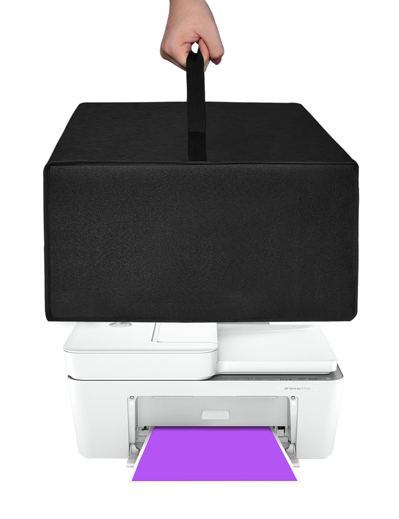 Dustproof Anti-Static Nylon Printer Cover for HP DeskJet 4255e Wireless All-in-One Inkjet Printer - Scanner Copier Dust Cover Compatible with iPhone & iPad - Perfect for Home Office & Photo Copying