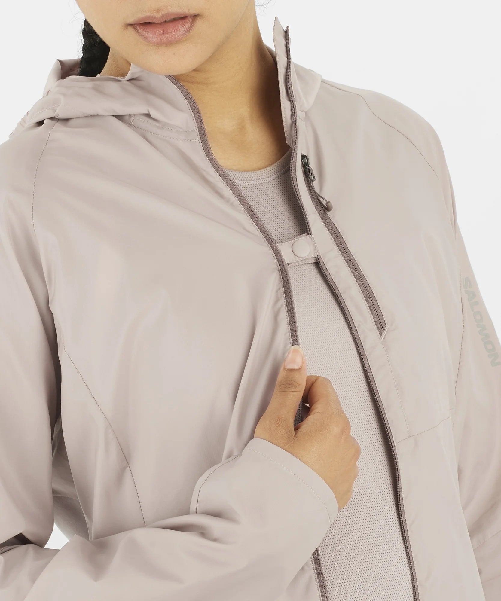 Bonatti Women's Cross Wind Jacket - Lightweight Water-Resistant Windbreaker for Hiking, Running & Outdoor Adventures
