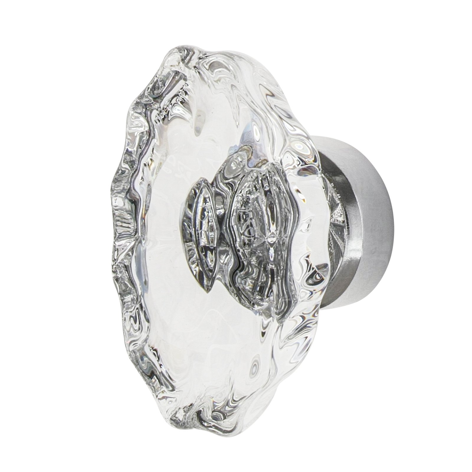 Vintage Style Cabinet Knob - Nostalgic Warehouse 750019 in Bright Chrome Finish | Perfect for Kitchen Cabinets, Bathroom Vanities & Furniture Hardware Upgrade