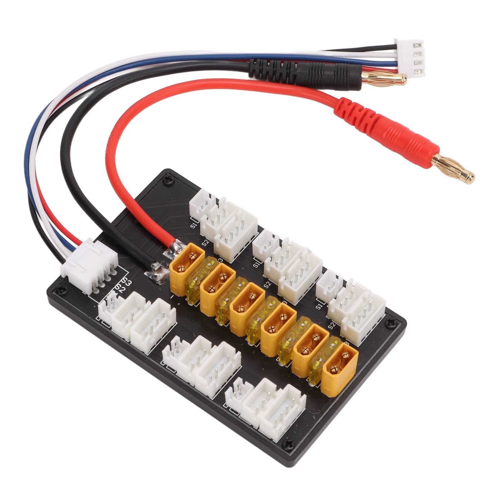 KUIDAMOS XT30 Parallel Charging Board - 1S-3S Balanced Fast Charger for LiPo Batteries | RC Drones, Airsoft, FPV Racing & DIY Electronics Power Supply