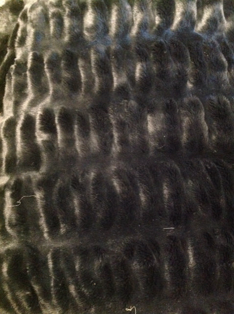 Luxury Donna Salyers Black Faux Fur Throw Blanket - Soft Plush Reversible Sherpa Fleece - Cozy Winter Bedding for Couch, Sofa & Home Decor