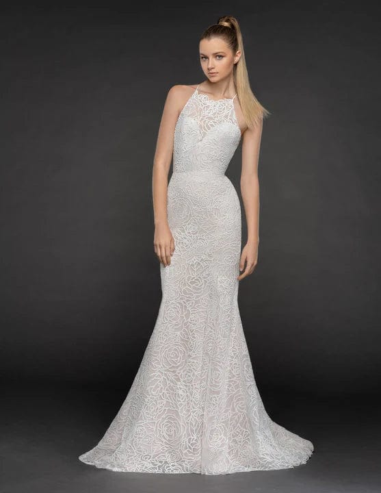 Hayley Paige Divine Blush Wedding Dress - Size 10 | Elegant A-Line Gown for Brides, Bridesmaids & Formal Occasions