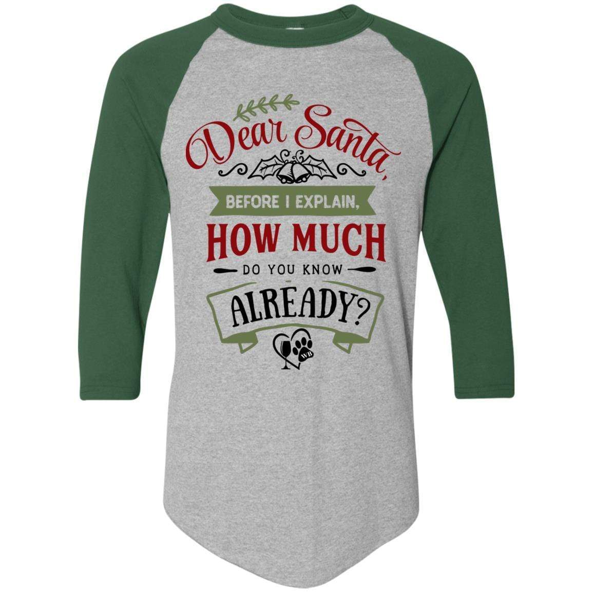 WineyBitches.Co Colorblock Raglan Jersey T-Shirt - Women's Fashion Casual Tee for Outfits, Lounge & Streetwear
