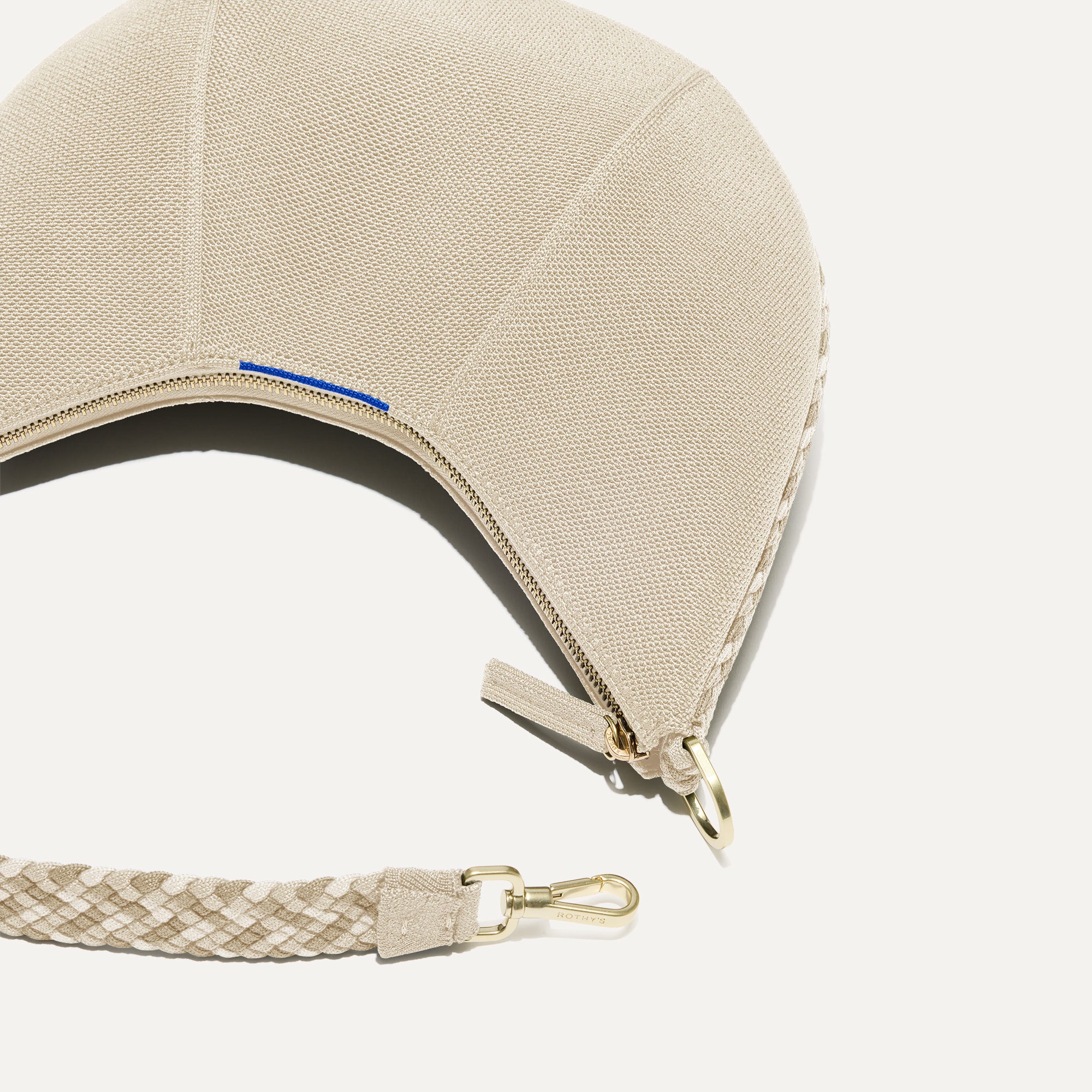 The Crescent Bag - Stylish Cream Twist Crossbody Purse for Women | Fashionable Shoulder Bag for Daily Use, Work, and Travel