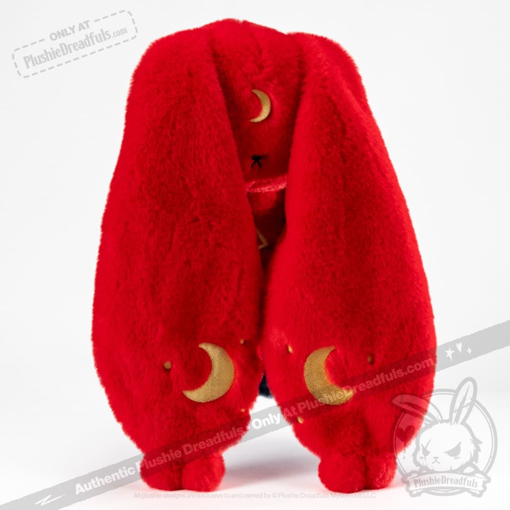 Plushie Dreadfuls Sickle Cell Anemia Awareness Rabbit - Soft Stuffed Animal Toy for Kids & Adults | Perfect for Comfort, Education, and Disease Awareness Gifts