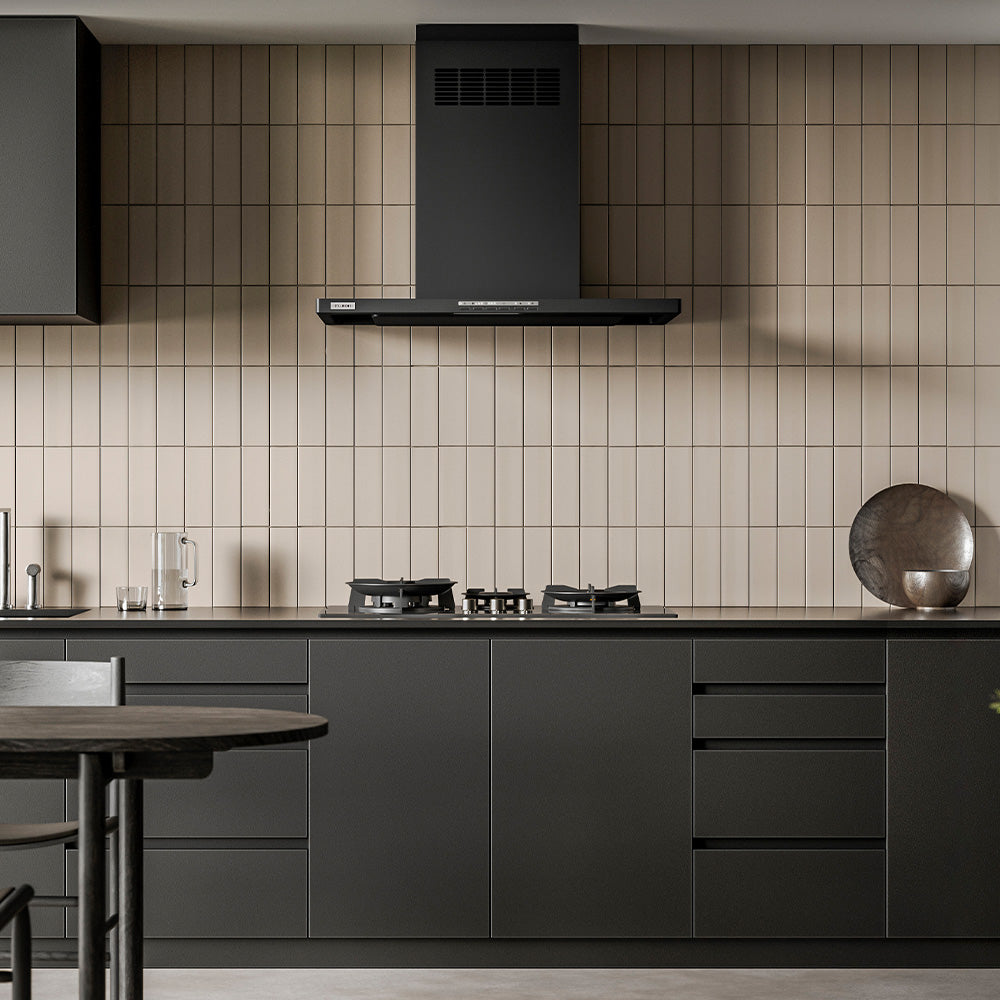 FR CL1890 R XBK Stainless Steel Chimney Range Hood with Oil Smasher - Powerful Kitchen Ventilation for Smoke and Grease Removal - Perfect for Home Cooking, Grilling, and Frying