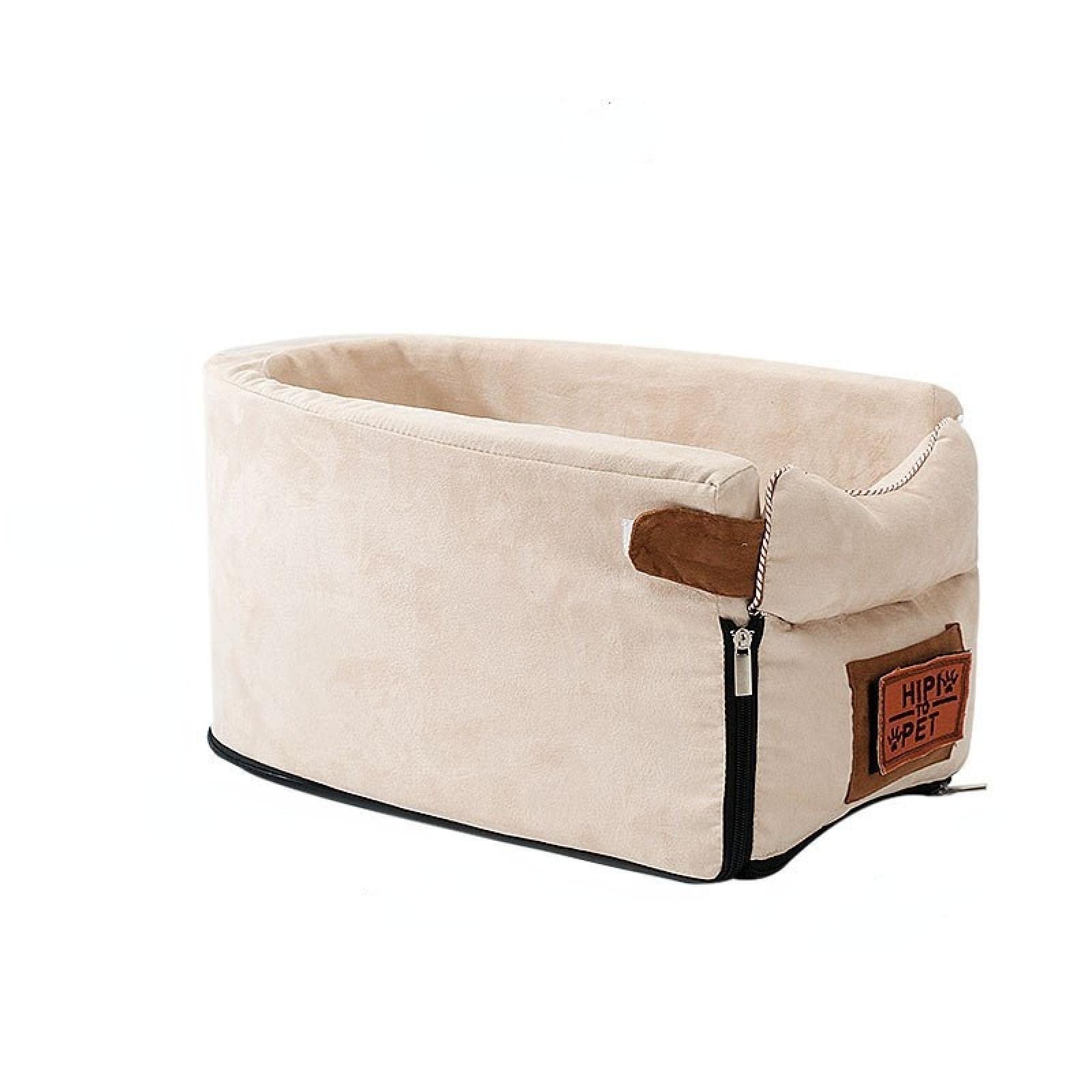 Universal Portable Pet Car Seat - 4 Seasons Oval Cat Bed & Dog Kennel for Cars | Travel, Home & Outdoor Use
