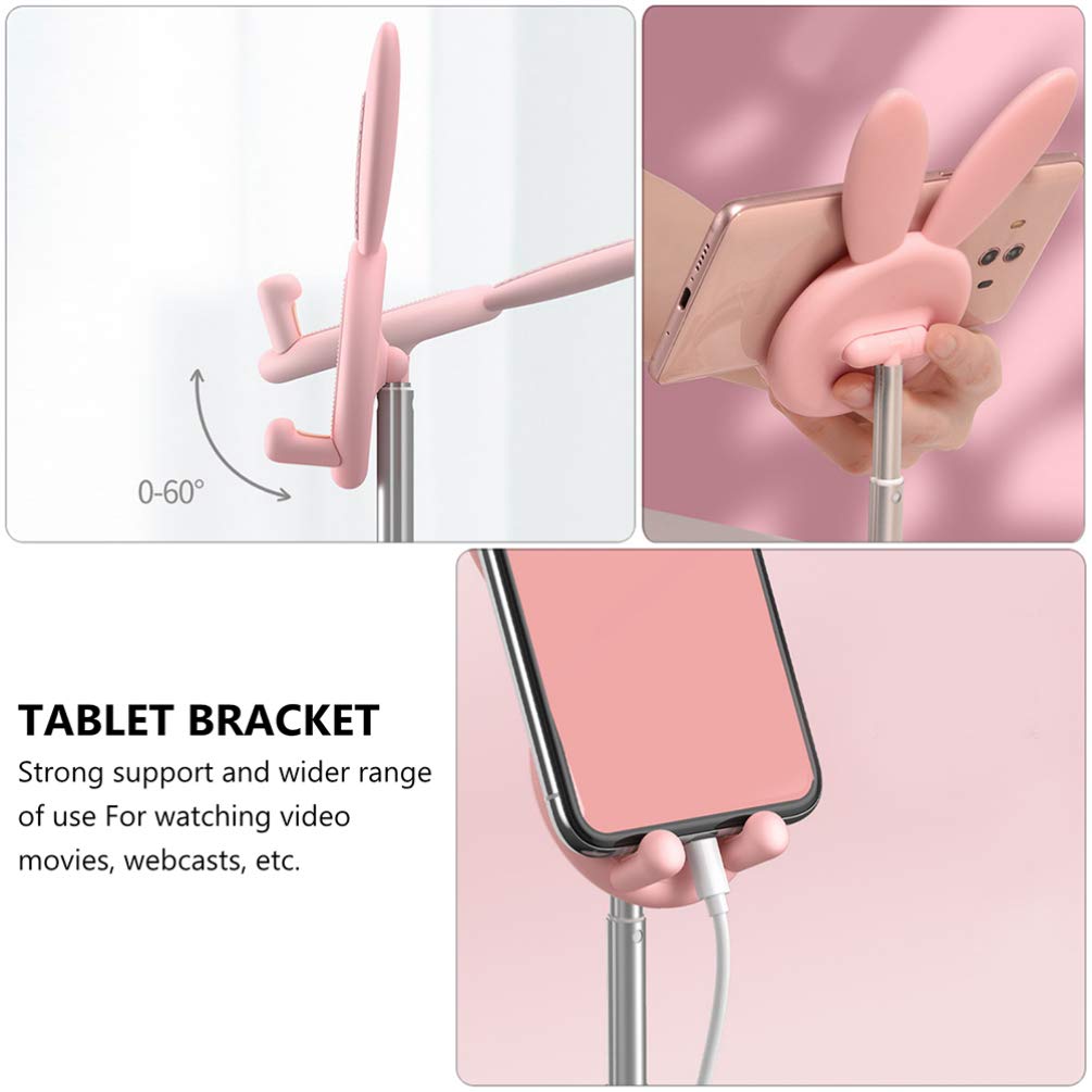 UKCOCO Adjustable Phone Stand & Tablet Holder - Universal Desktop Organizer for iPhone, Samsung, iPad - Perfect for Work, Study, Video Calls and Bedside Use