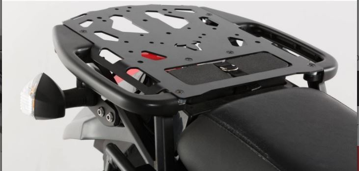 KLR650 Rear Carrier - Heavy-Duty Motorcycle Luggage Rack for Kawasaki KLR650 - Perfect for Adventure Touring & Off-Road Biking