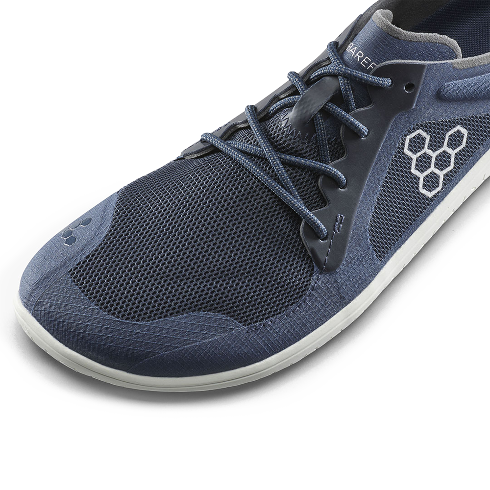 Vivobarefoot Primus Lite 3.5 Women's Barefoot Shoes - Midnight Blue | Minimalist Running & Walking Shoes for Women | Perfect for Gym, Yoga & Everyday Wear