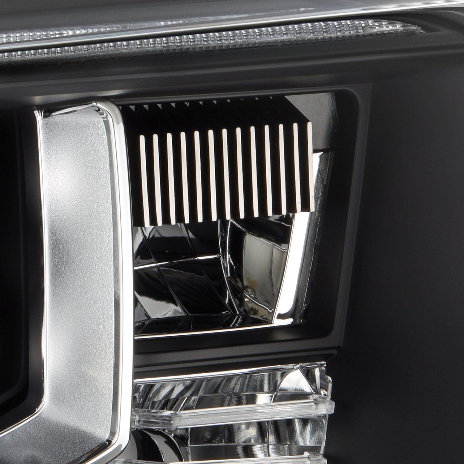 Toyota Tundra MK II NOVA Series LED Projector Headlights - Black (2007-2021 Models) - Upgrade Your Night Driving with Bright LED Lights for Off-Road & Daily Commute