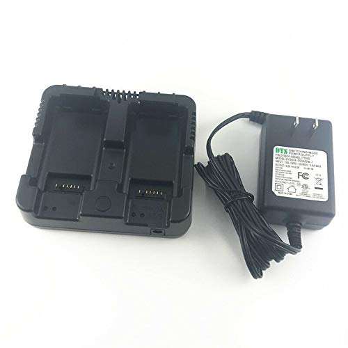 NIVO M & NIVO C Dual Battery Charger for Nikon M/C Series Total Stations - Perfect for Surveying, Construction & Engineering Site Work