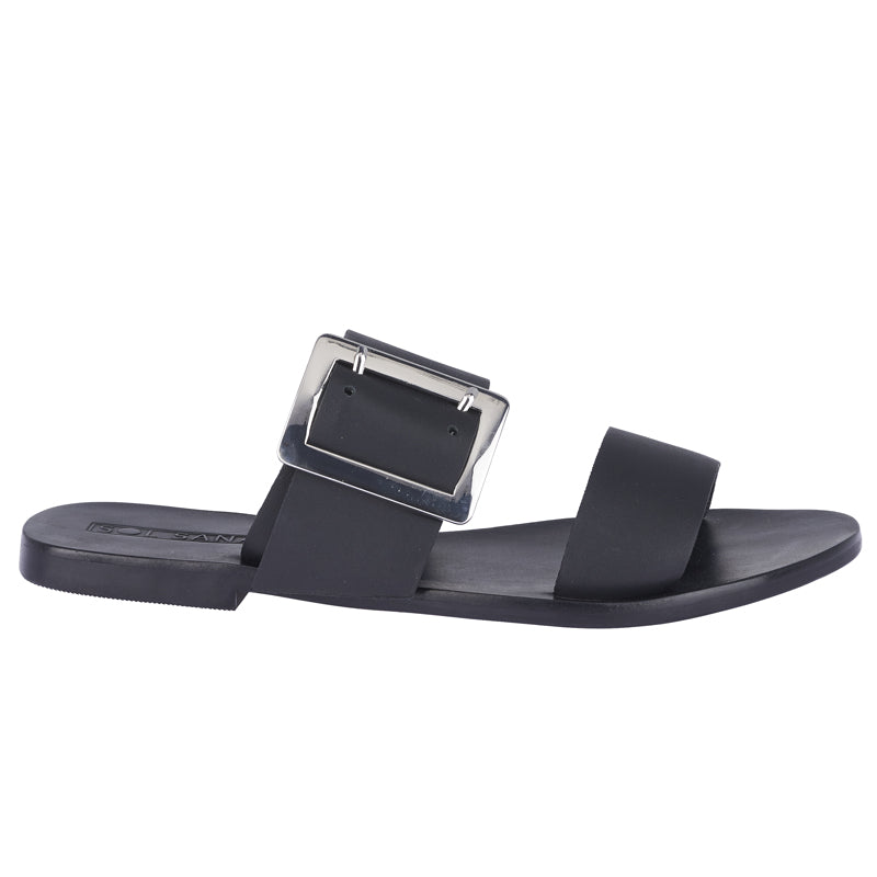 April Slide Black - Stylish and Comfortable Slides for Men & Women - Perfect for Beach, Pool, and Casual Wear