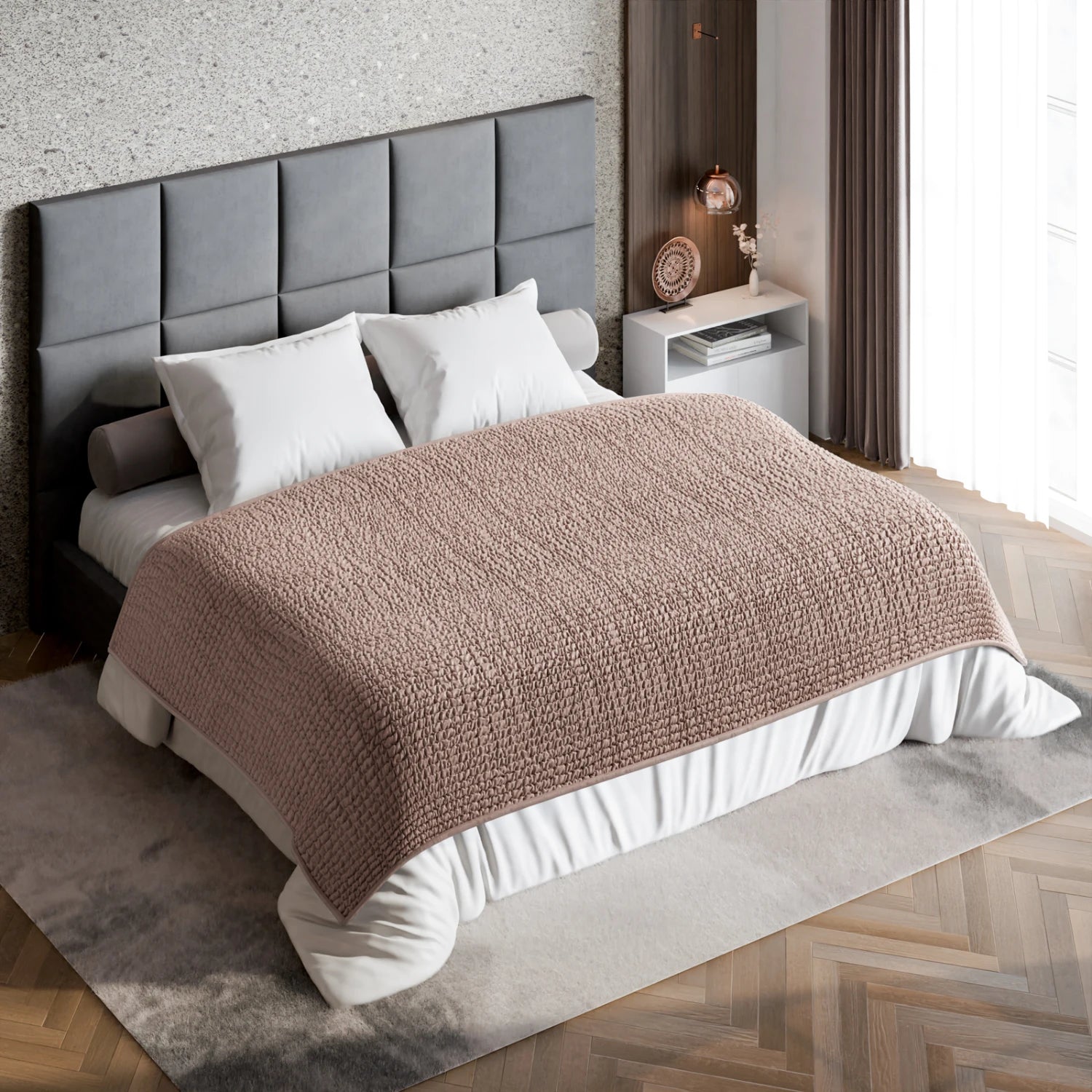 Waterproof King Size Blanket - Super Soft & Cozy for Indoor & Outdoor Use - Perfect for Camping, Picnics, and Pet Protection