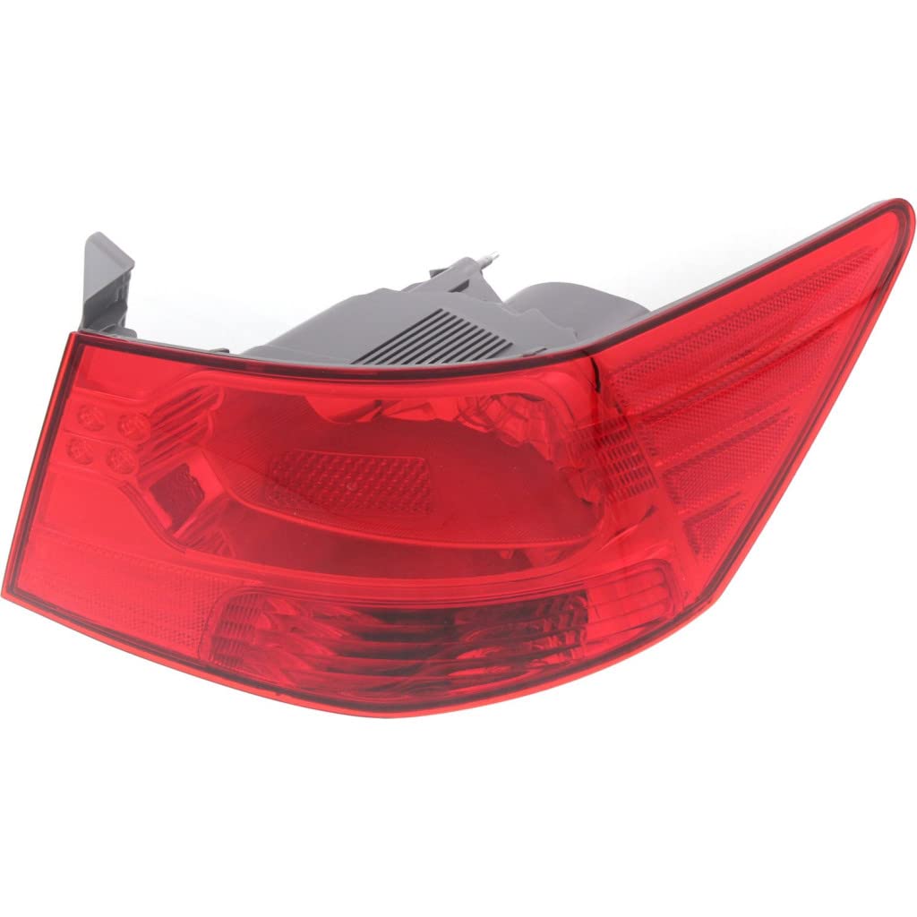 2010-2013 Kia Forte Sedan Replacement Tail Lights Pair - Left & Right Rear Lights (Driver & Passenger Side) KI2804101 KI2805101 | Perfect for Night Driving Safety & Car Restoration Projects