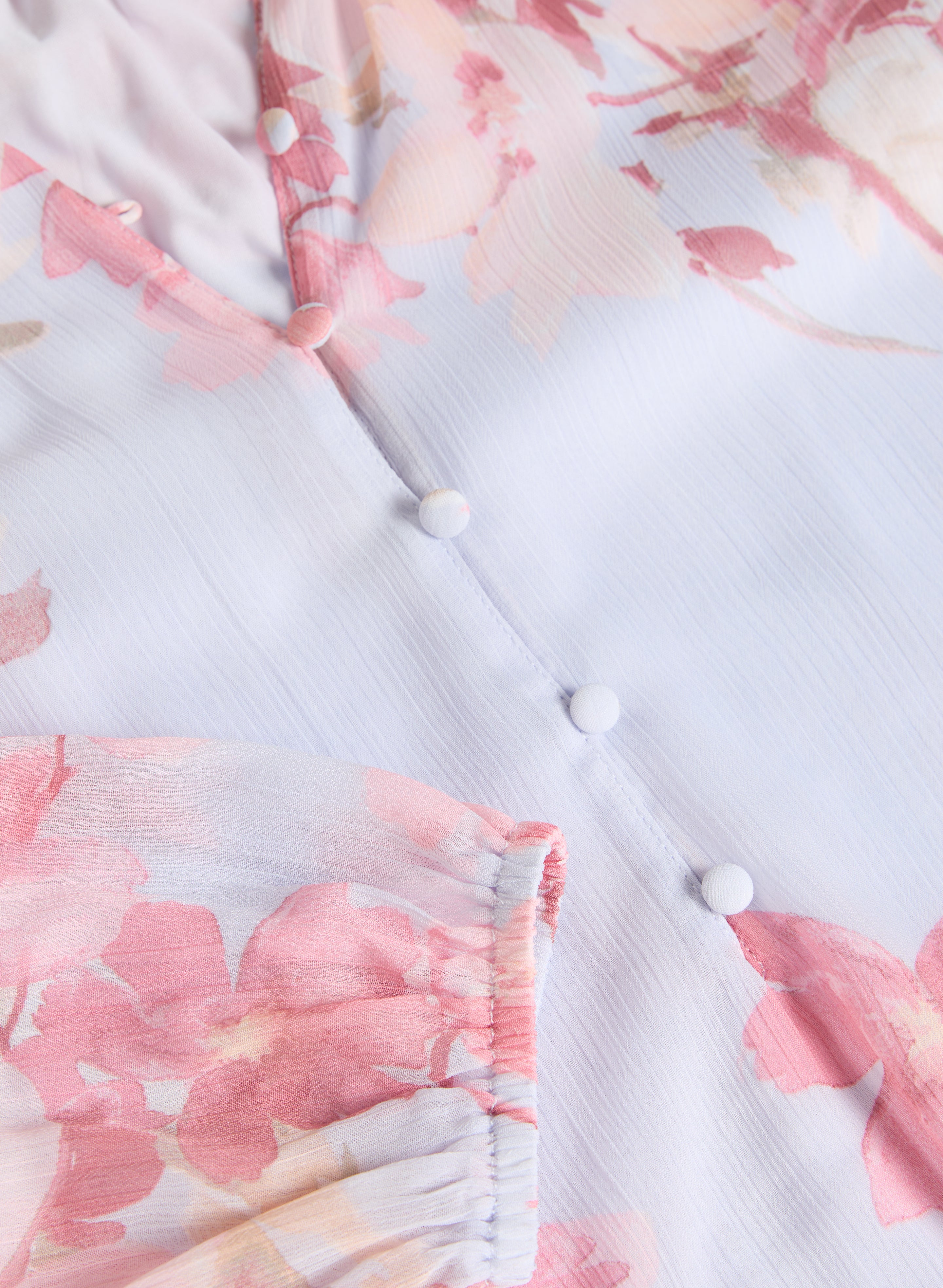 Floral Print Blouse for Women - Elegant Flowy Summer Tops - Boho Chic Casual Shirt - Perfect for Office, Date Night & Vacation Outfits