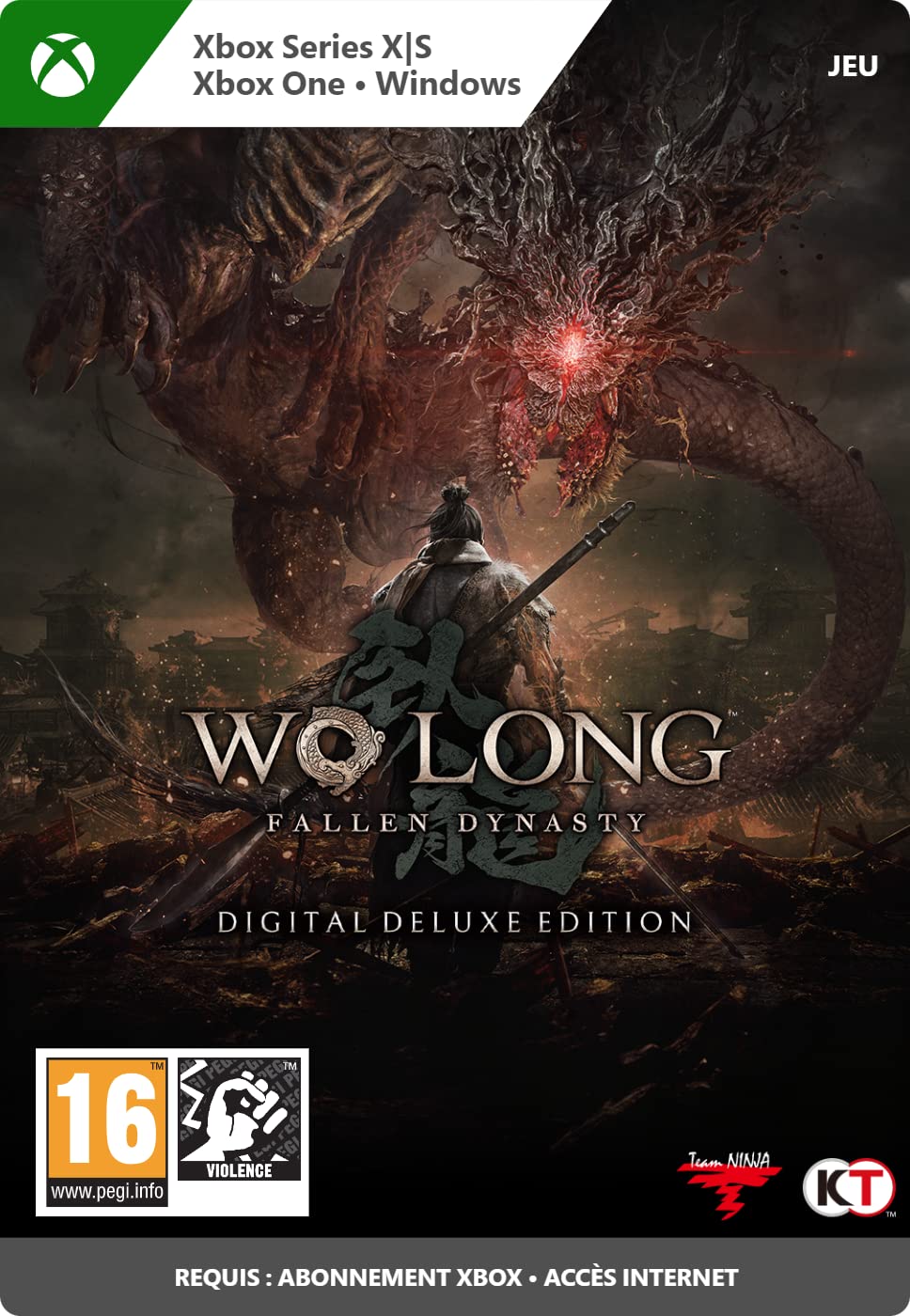 Wo Long: Fallen Dynasty Digital Deluxe Edition - Xbox & Windows 10 PC Download Code | Epic Action RPG Adventure for Gamers