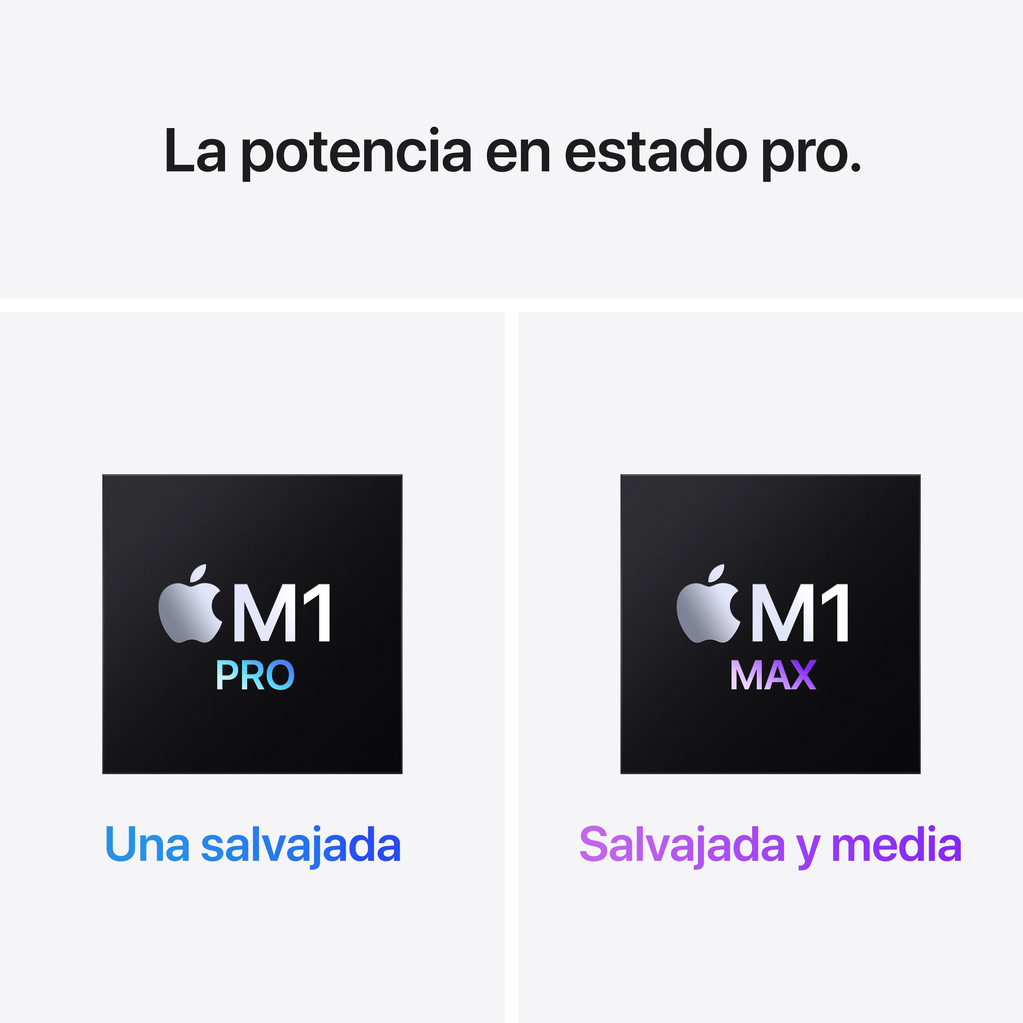 16-inch MacBook Pro with Apple M1 Pro Chip - 10-Core CPU, 16-Core GPU, 512GB SSD (Space Gray) - Perfect for Graphic Design, Video Editing & Professional Work