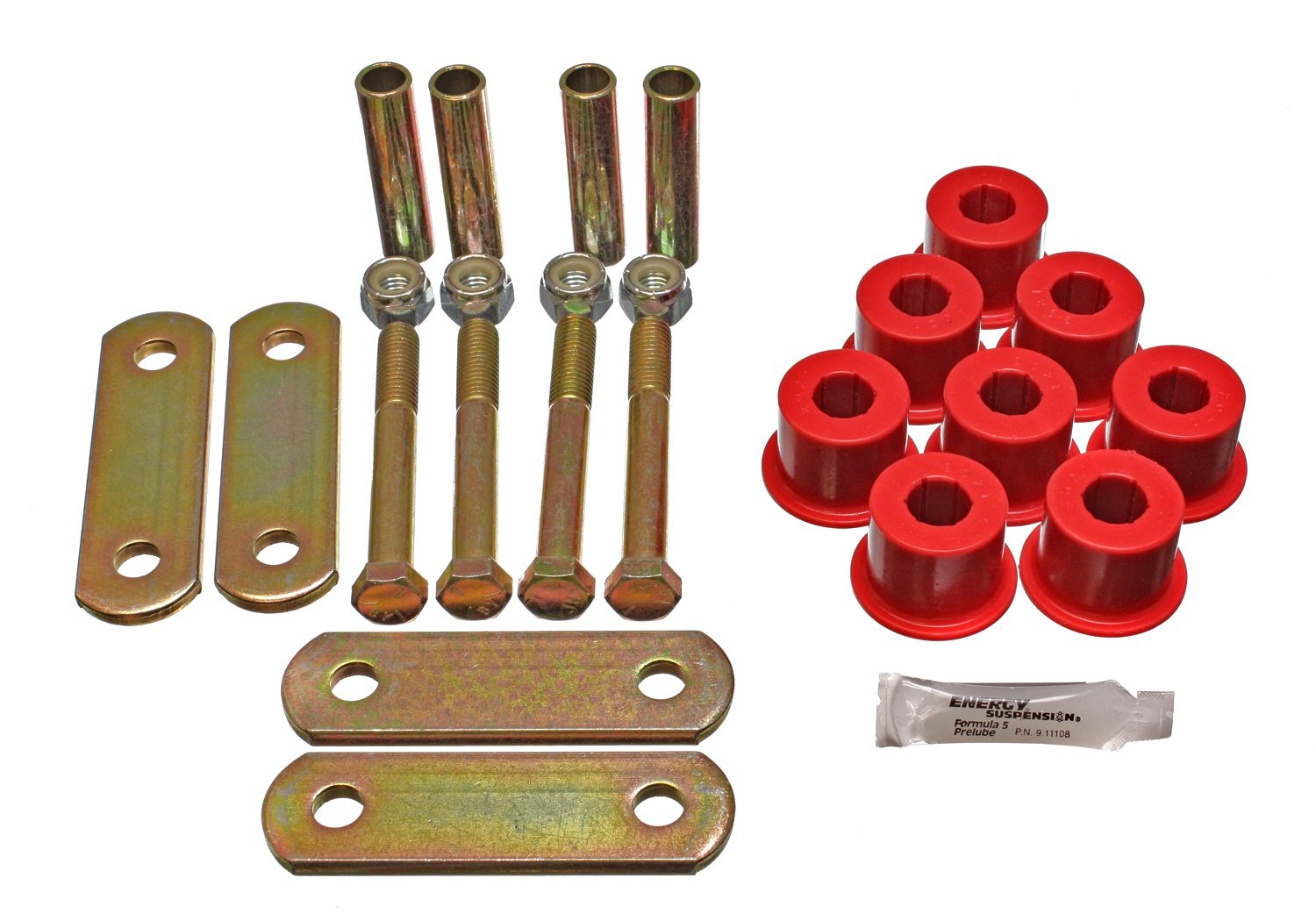 Energy Suspension 3.2135R GM Heavy Duty Shackle Set - Durable Suspension Upgrade for Chevy, GMC Trucks & SUVs - Off-Road, Towing & Performance Enhancement