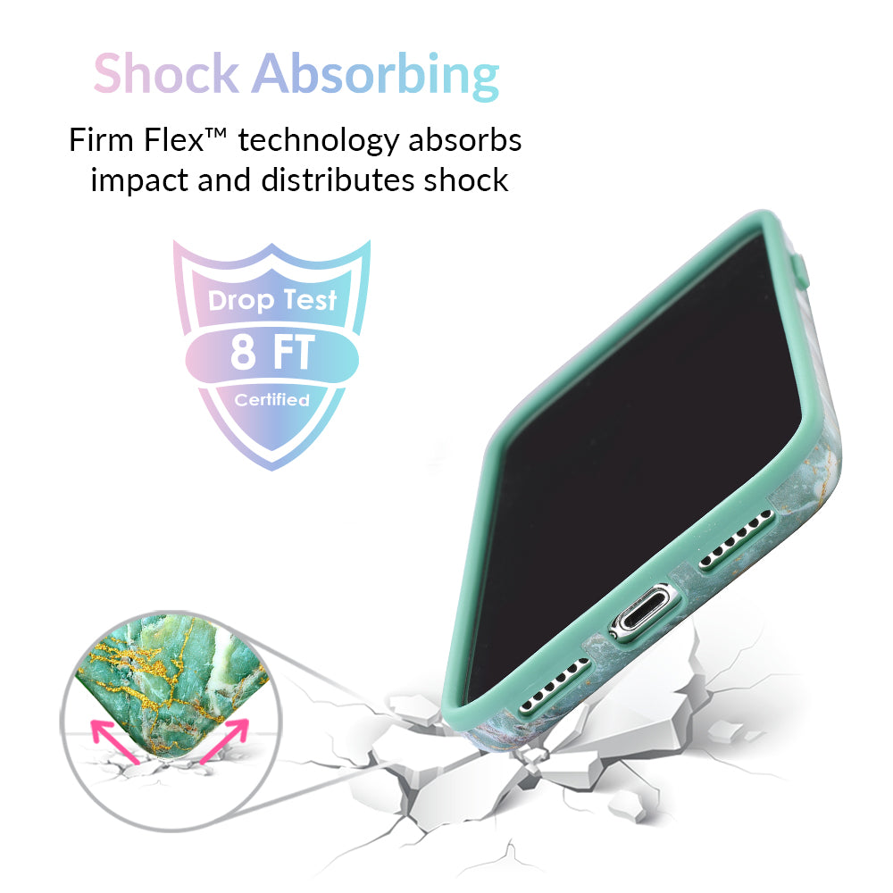 Premium Green Emerald Marble iPhone Case - Elegant & Protective Phone Cover for iPhone [Model] - Perfect for Daily Use, Office & Travel