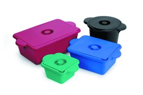 True North® Cool Containers - 4L Arctic Blue Insulated Food Pan for Picnics, Camping & Outdoor Dining | Keep Meals Fresh & Cold