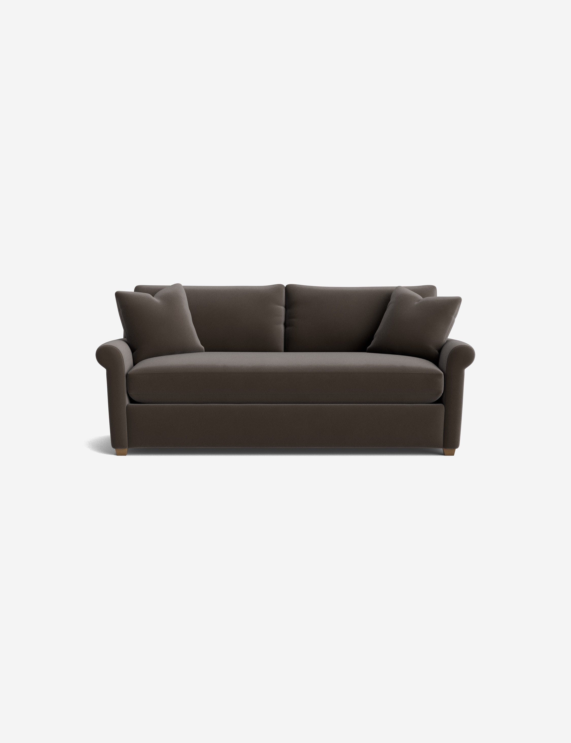 Taupe Performance Velvet