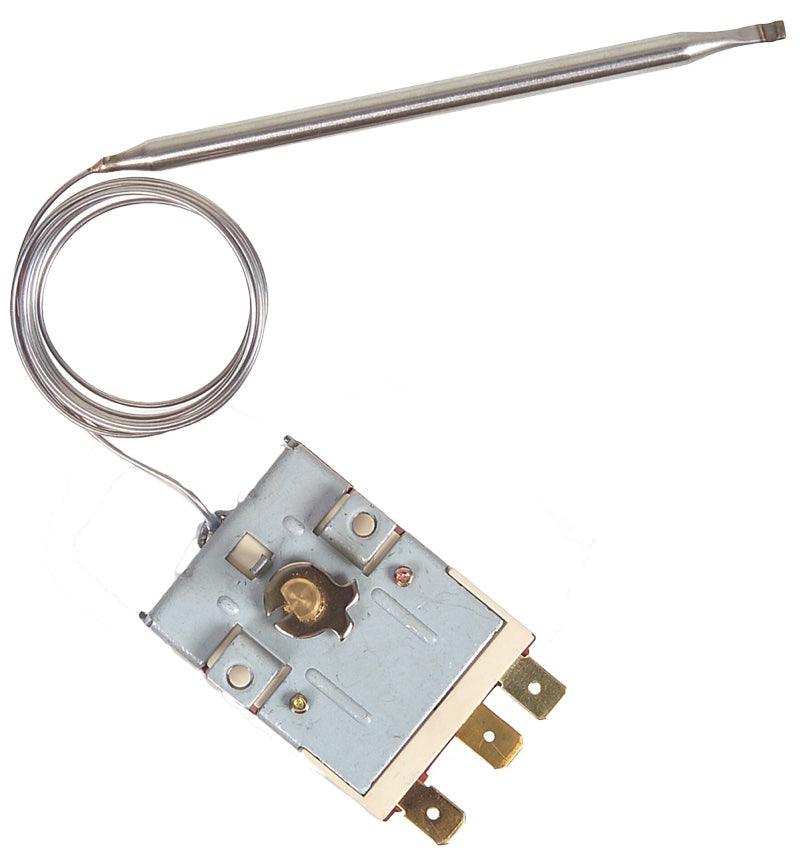Adjustable Electric Fan Thermostat Controller Kit - Temperature Switch for Cooling & Ventilation - Perfect for Home, Office, and Greenhouse Use