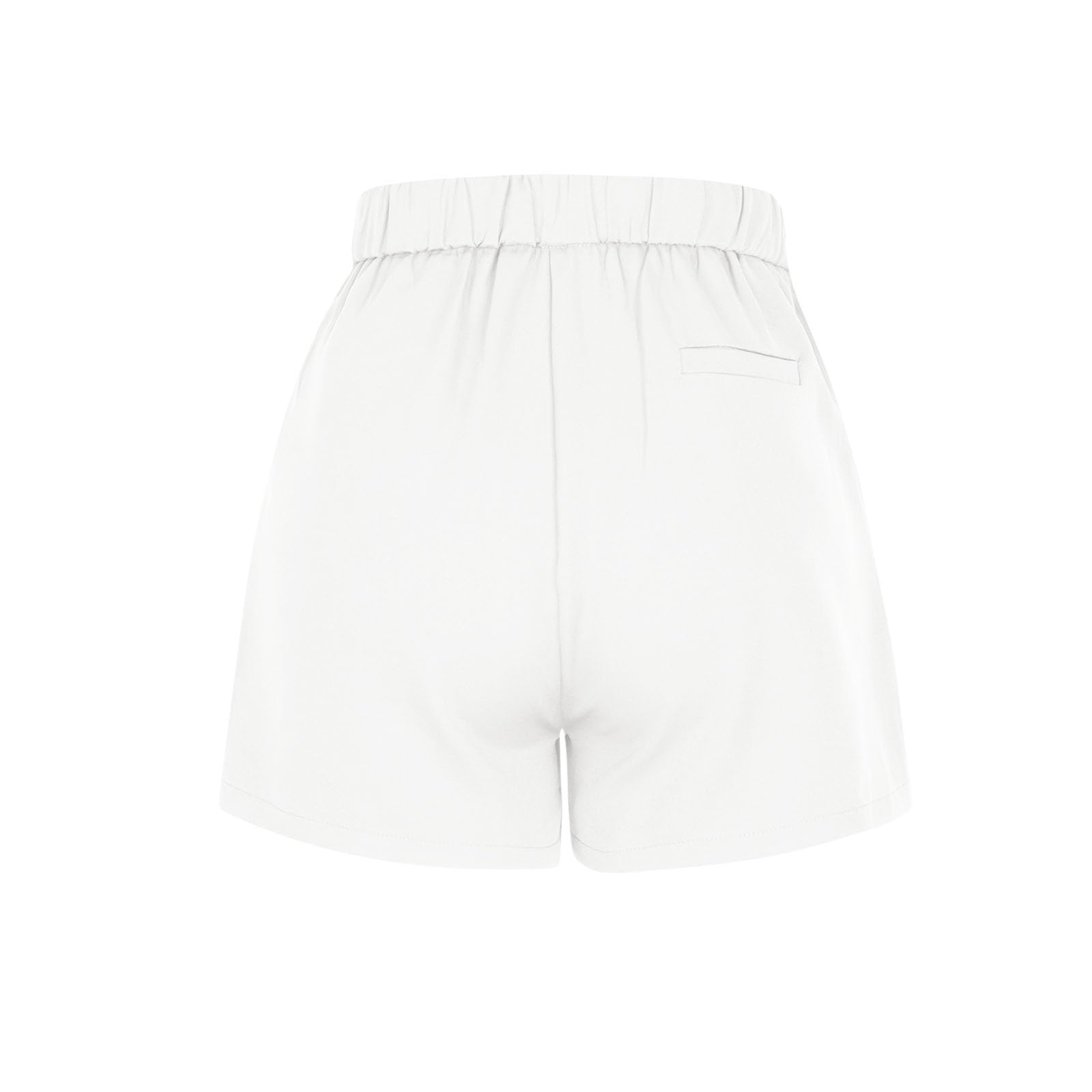 2024 Women's High Waist Wide Leg Bermuda Shorts - Summer Casual & Dressy for Teens