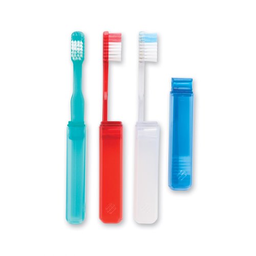 SmileCare Pre-Teen Translucent Travel Toothbrushes - Pack of 144 | Kids Travel Essential for School, Camp & Vacation | BPA-Free Soft Bristles for Gentle Cleaning