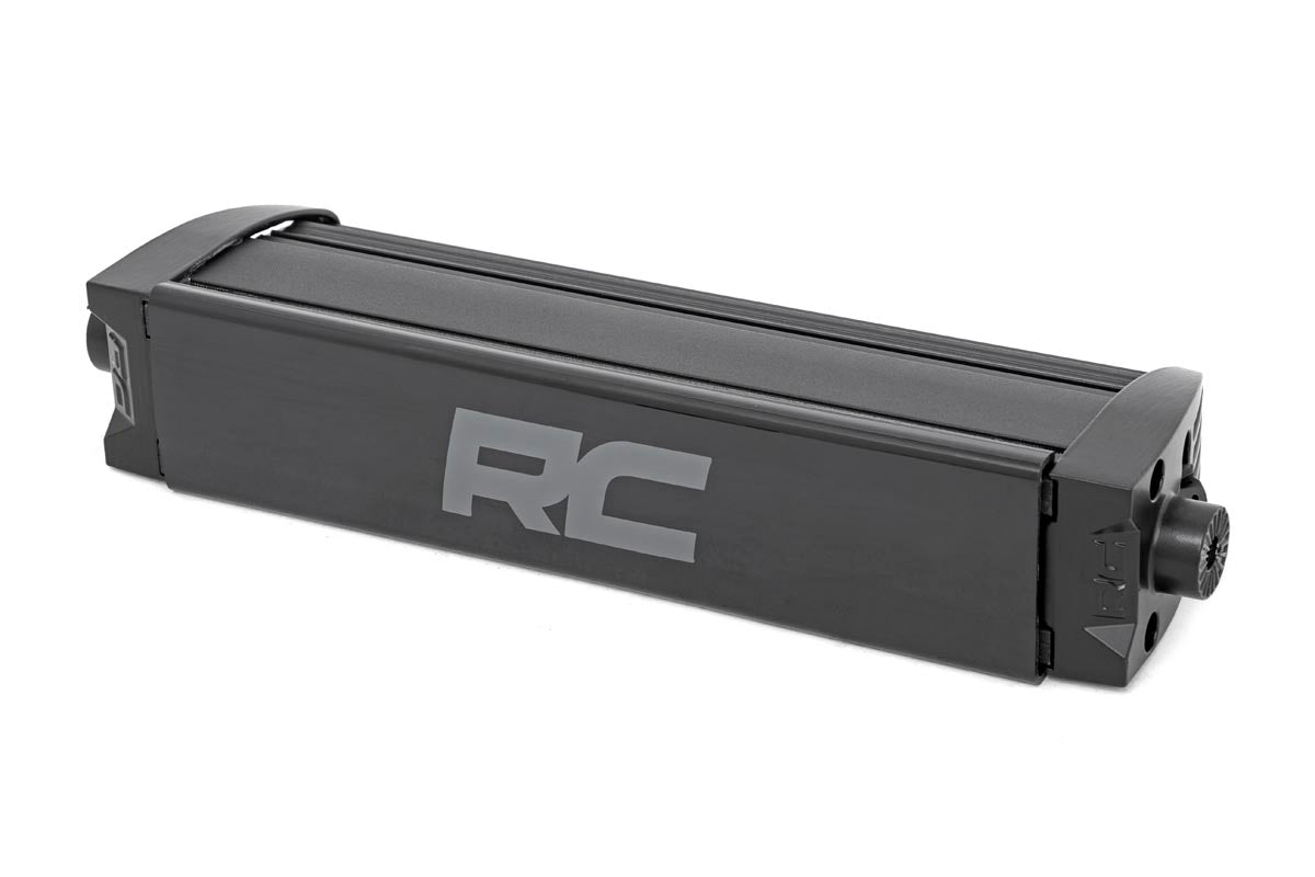 8 Inch Black Series LED Light Bar - Single Row Cool White DRL for Off-Road Trucks, ATVs, UTVs & Jeeps | Waterproof & Durable 70718BLDRL | Perfect for Night Driving, Camping & Outdoor Adventures